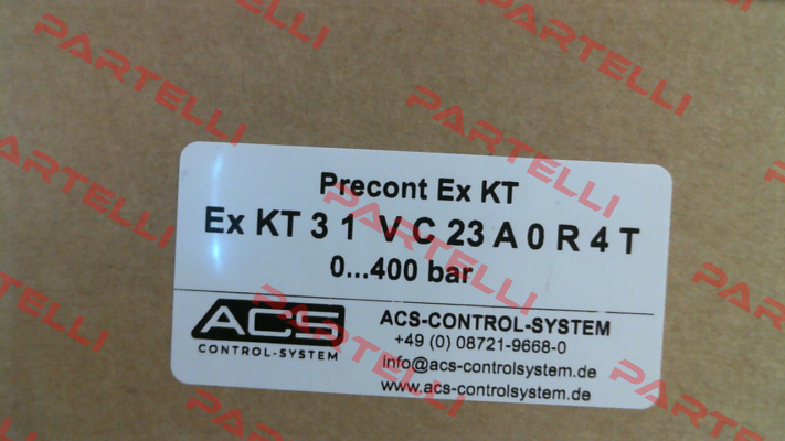 Precont Ex KT 3 1 V C 23 A 0 R 4 T Acs Control-System