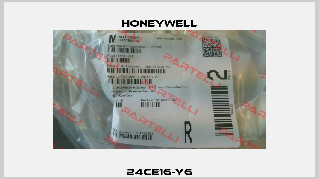 24CE16-Y6 Honeywell