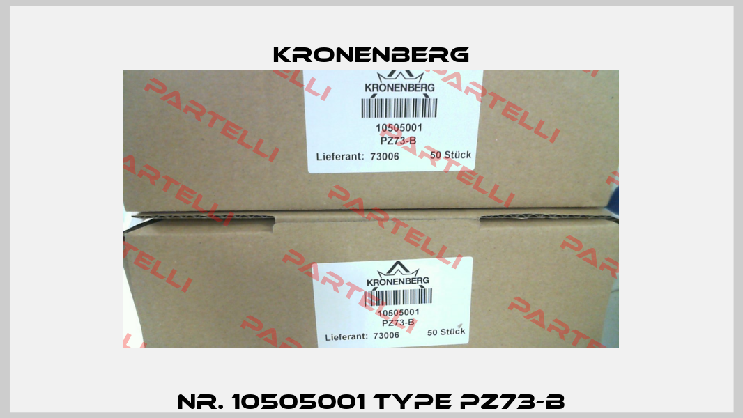 Nr. 10505001 Type PZ73-B Kronenberg
