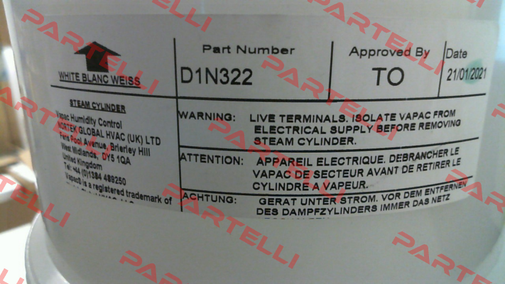 D1N322 Vapac