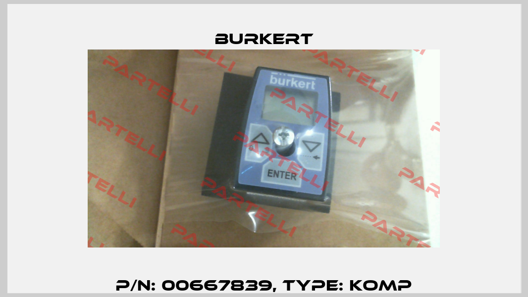 p/n: 00667839, Type: KOMP Burkert