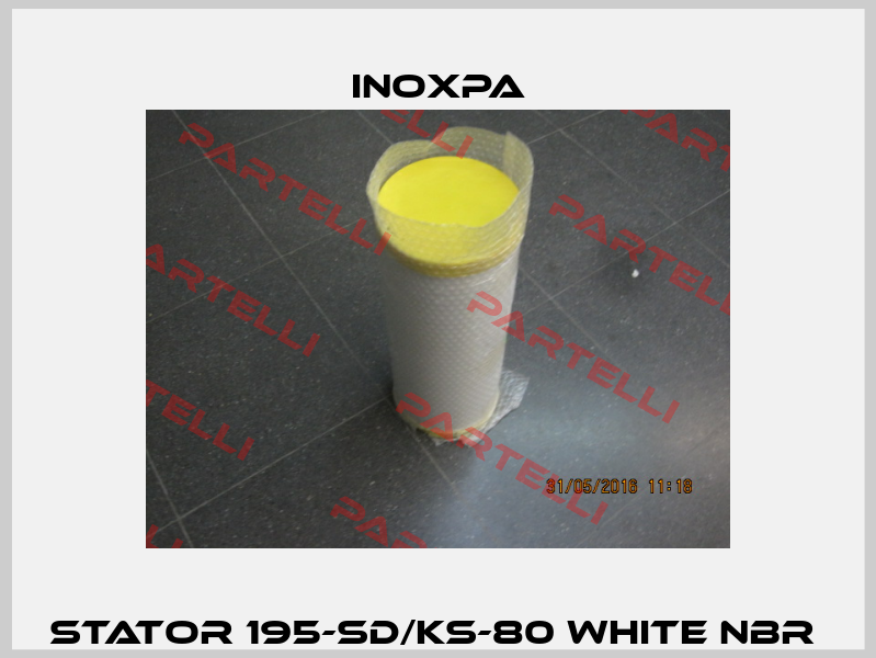 STATOR 195-SD/KS-80 WHITE NBR  Inoxpa