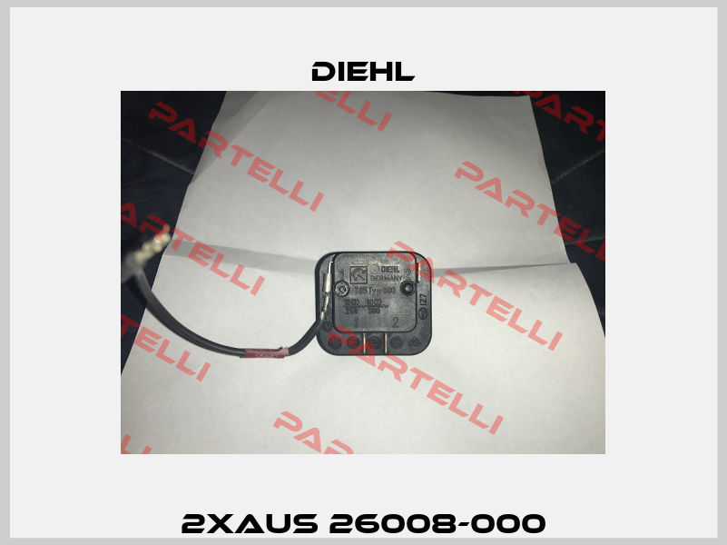 2XAUS 26008-000 Diehl