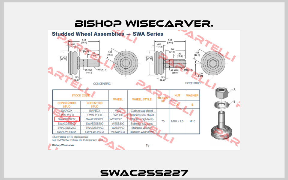 SWAC2SS227 Bishop Wisecarver