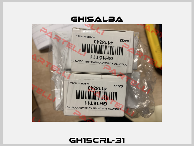 GH15CRL-31 Ghisalba