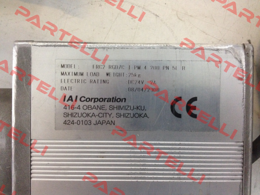 FRC2 RGD7C I PM 4 200 PN 5L B  IAI