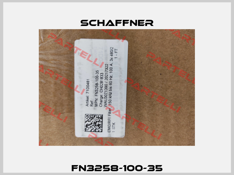 FN3258-100-35 Schaffner