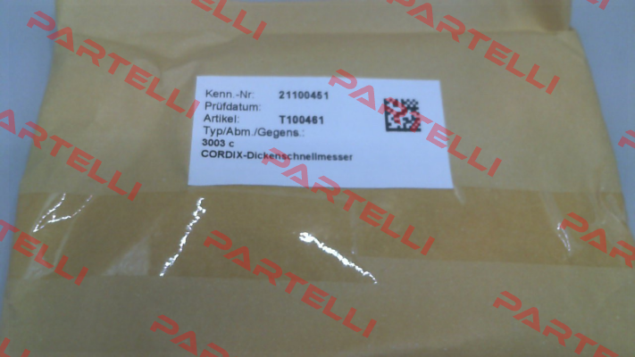 3003 c / T100461 CORDIX