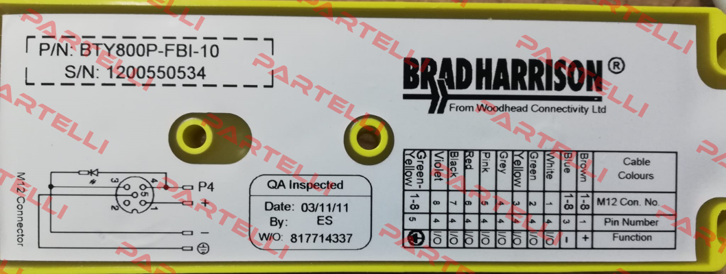 BTY800P-FBI-10 Molex
