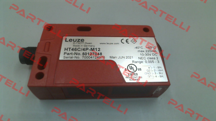 p/n: 50127048, Type: HT46C/4P-M12 Leuze