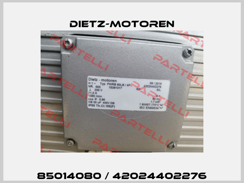 85014080 / 42024402276 Dietz-Motoren