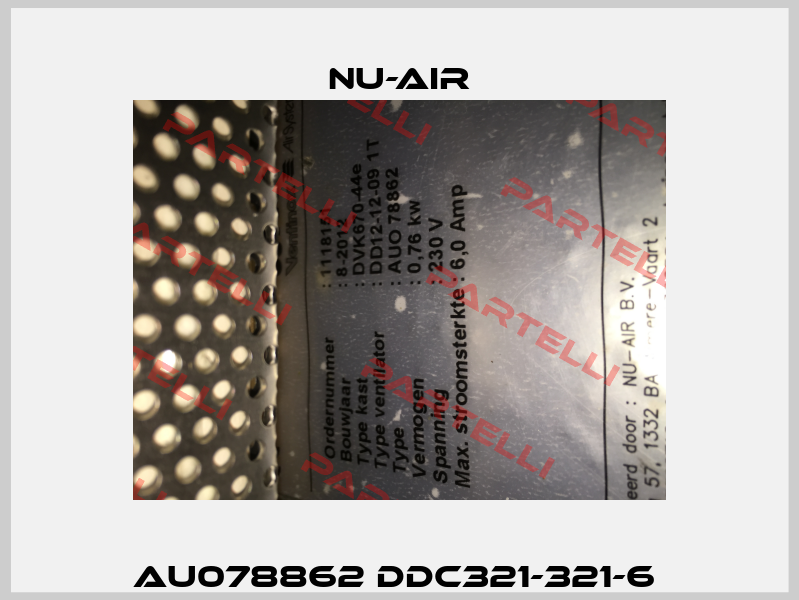 AU078862 DDC321-321-6  Nu-Air