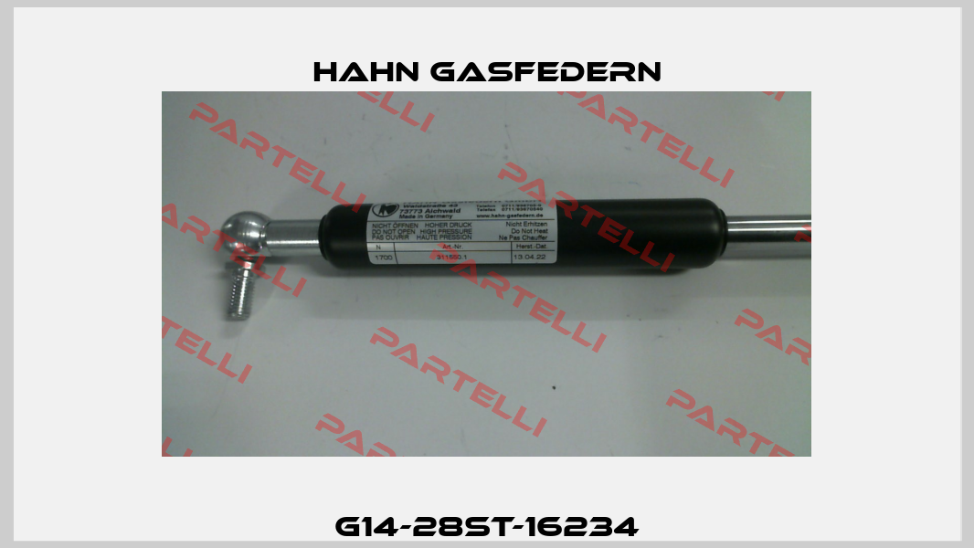 G14-28ST-16234 Hahn Gasfedern