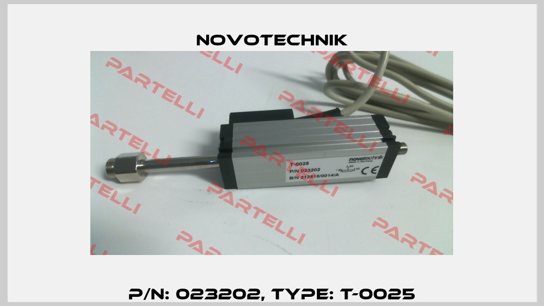 p/n: 023202, Type: T-0025 Novotechnik