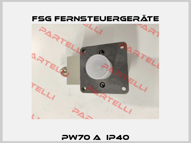 PW70 A  IP40 FSG Fernsteuergeräte