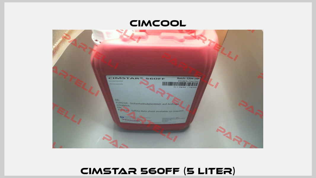 CIMSTAR 560FF (5 liter) Cimcool