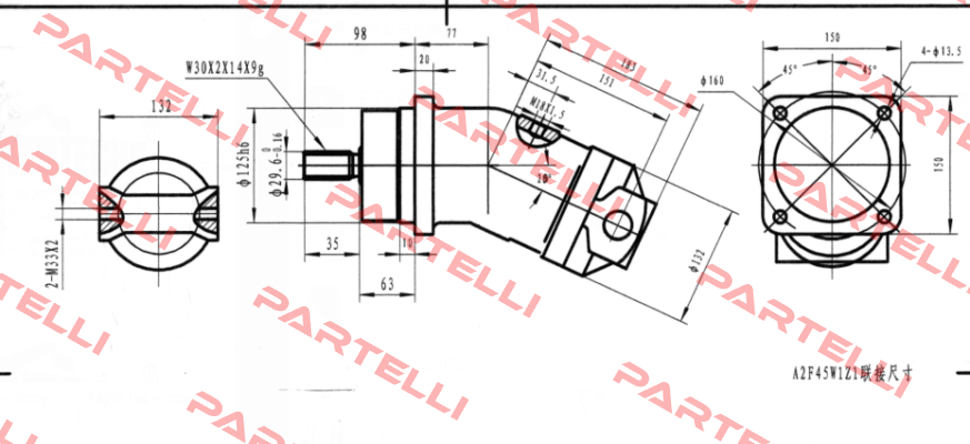 (4867868)  A2F45W1P2  Rexroth