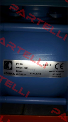 PN16   DN65(67)  Jouka