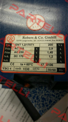 GNT1,2/170T1 Robers-C0