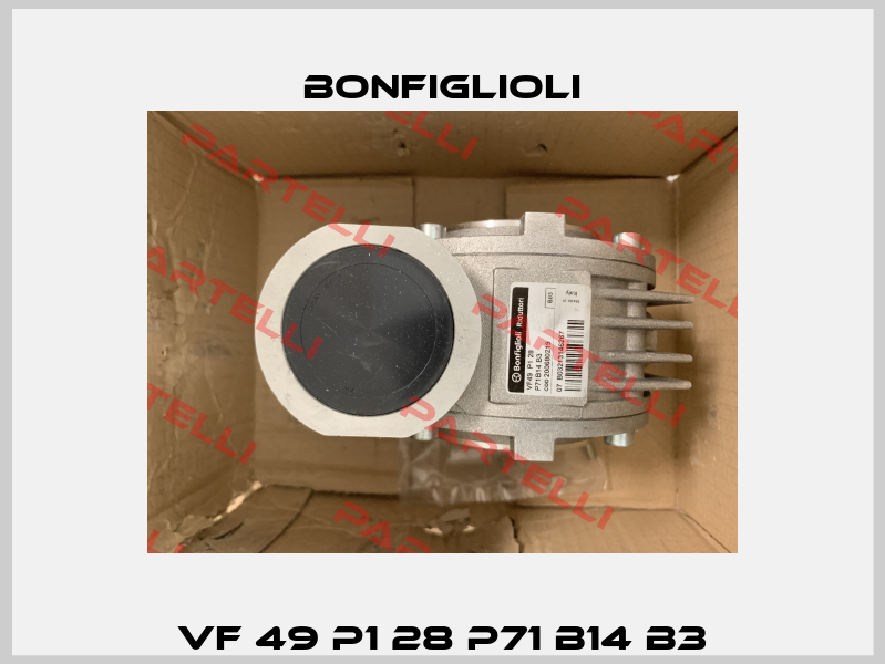 VF 49 P1 28 P71 B14 B3 Bonfiglioli