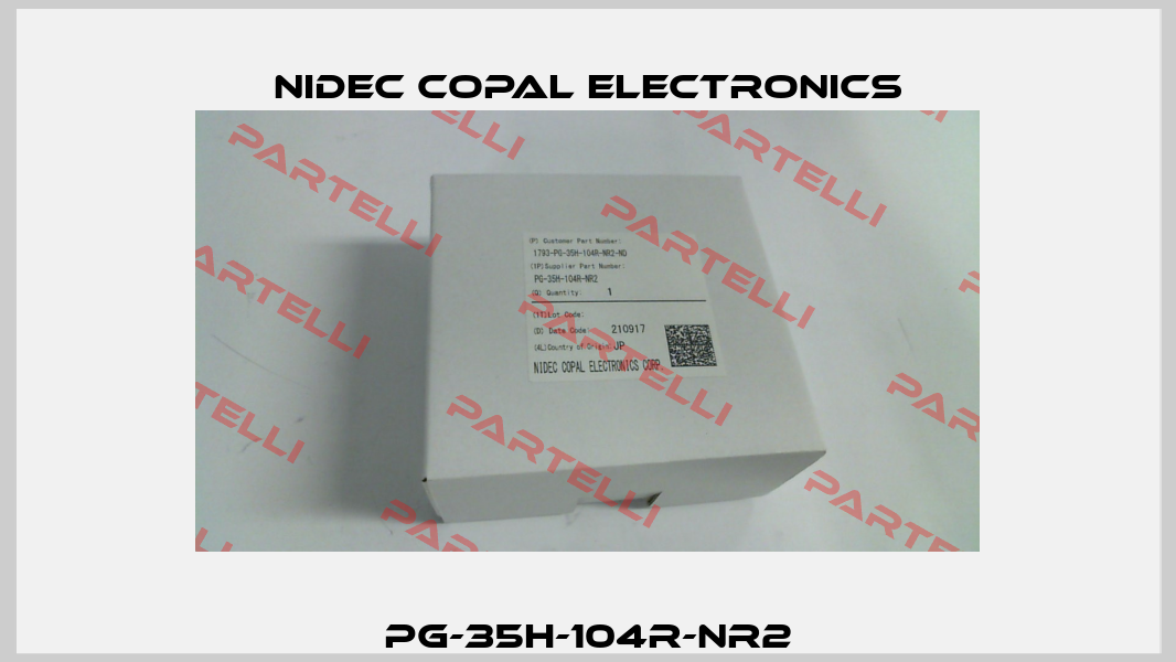 PG-35H-104R-NR2 Nidec Copal Electronics