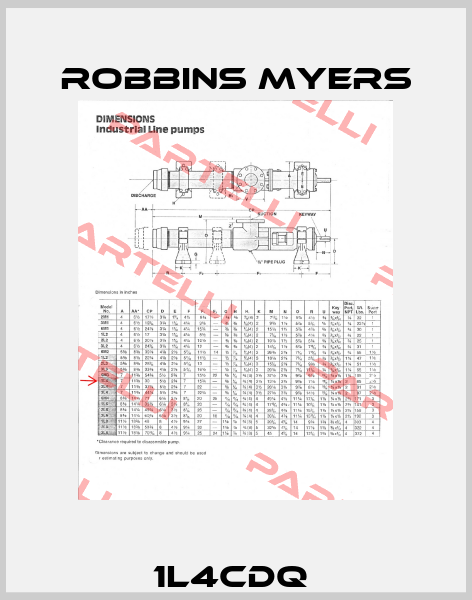 1L4CDQ  Robbins Myers