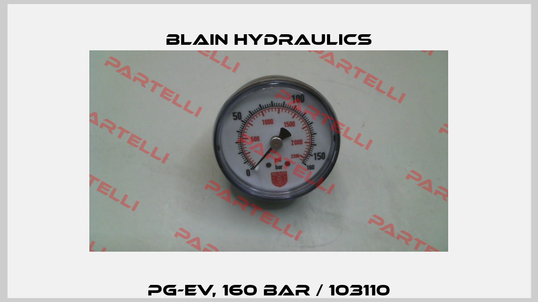 PG-EV, 160 bar / 103110 Blain Hydraulics