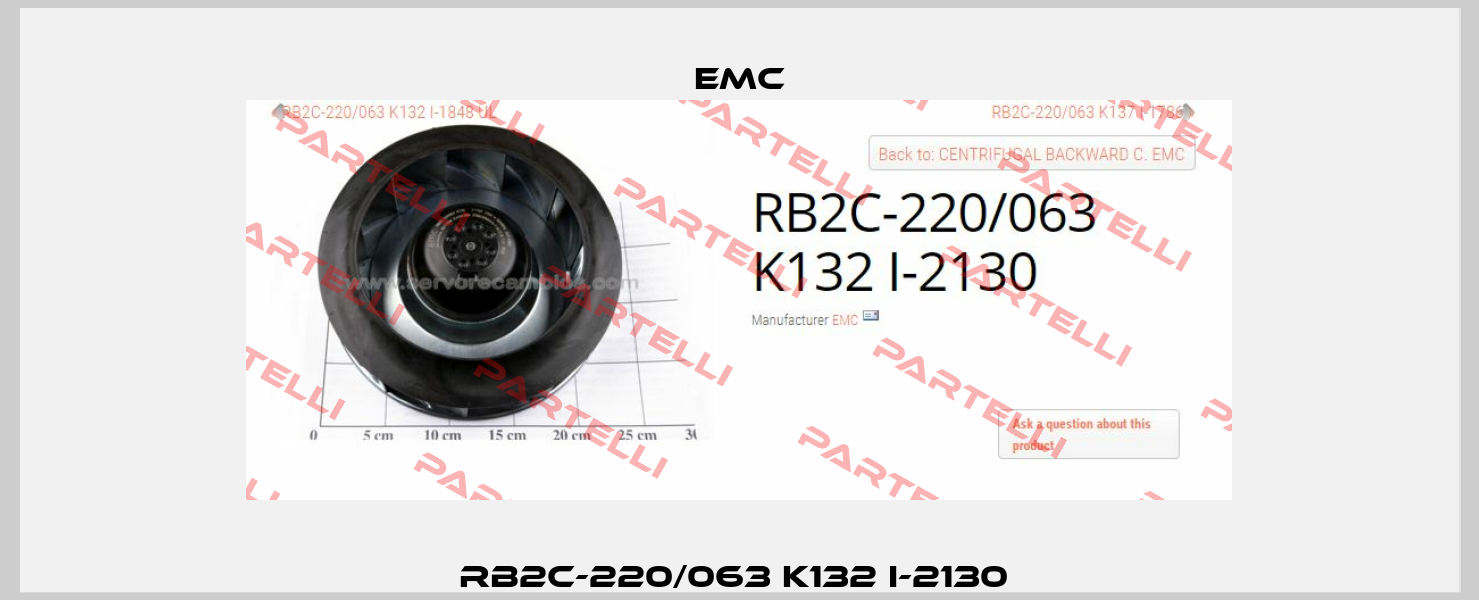 RB2C-220/063 K132 I-2130  Emc