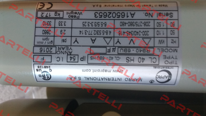 CL 40 HS MAPRO International