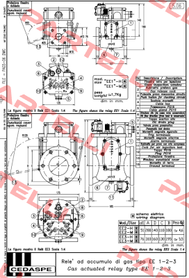 ABEE30MA071 RELE EE3-MA Cedaspe