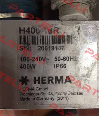 spare part for H400-16R  Herma