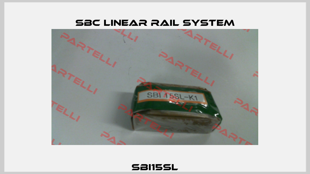 SBI15SL SBC Linear Rail System