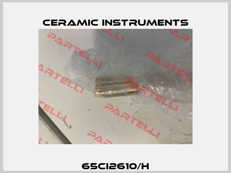 65CI2610/H Ceramic Instruments