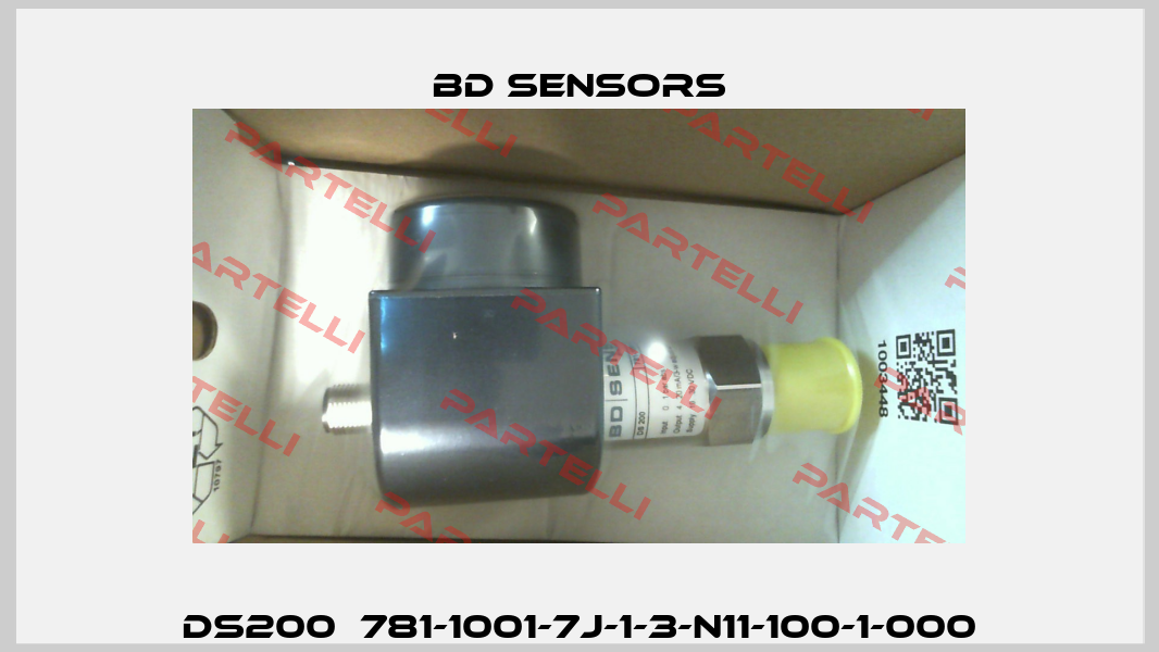 DS200  781-1001-7J-1-3-N11-100-1-000 Bd Sensors