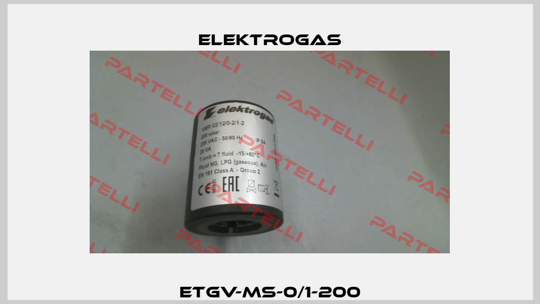 ETGV-MS-0/1-200 Elektrogas