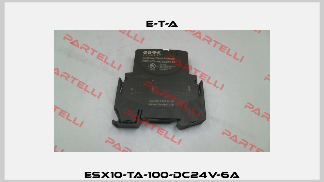 ESX10-TA-100-DC24V-6A E-T-A