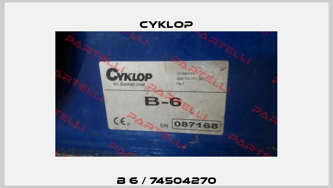B 6 / 74504270 Cyklop