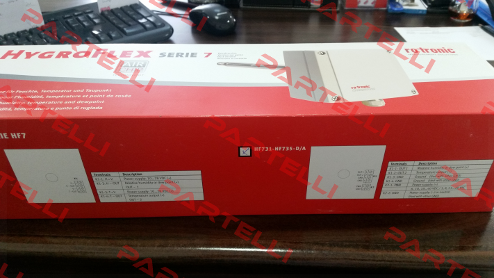 HF732-QBD6XSFXX Rotronic