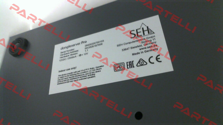 SE0034 // SEH dongleserver Pro SEH Technology