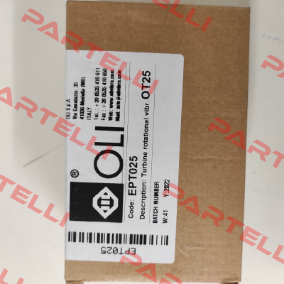 OT25 (EPT025) Oli