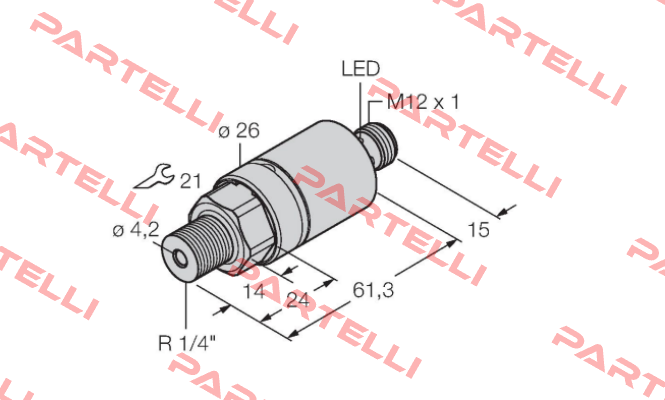 PC001V-210-2UPN8X-H1141 Turck