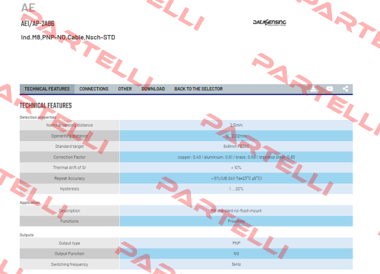 AE1/AP-2A86 Micro Detectors / Diell (now Datasensing)
