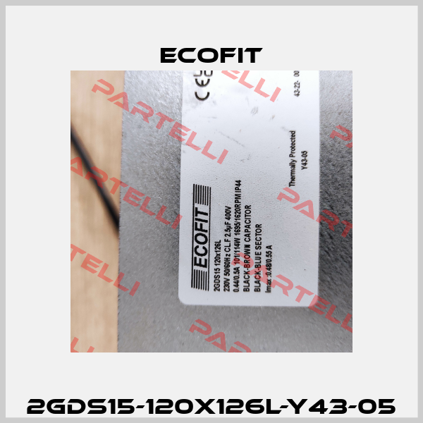 2GDS15-120X126l-Y43-05 Ecofit