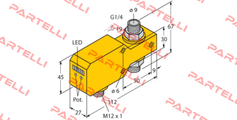 FCI-D10A4P-LIX-H1141 Turck