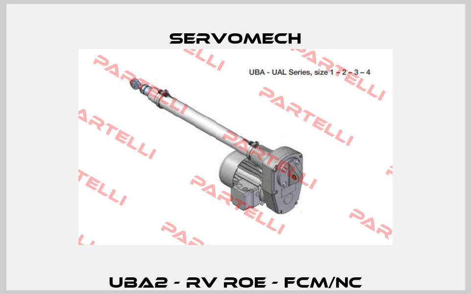 UBA2 - RV ROE - FCM/NC Servomech