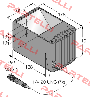 LEDRO100M Turck