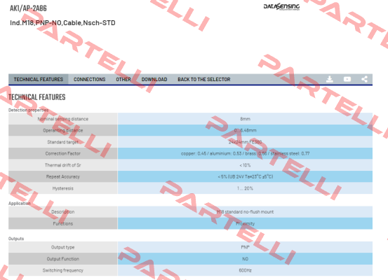 AK1/AP-2A86 Micro Detectors / Diell (now Datasensing)