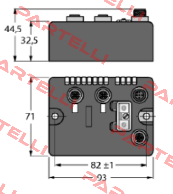BLCDN-2M12S-2AO-V Turck