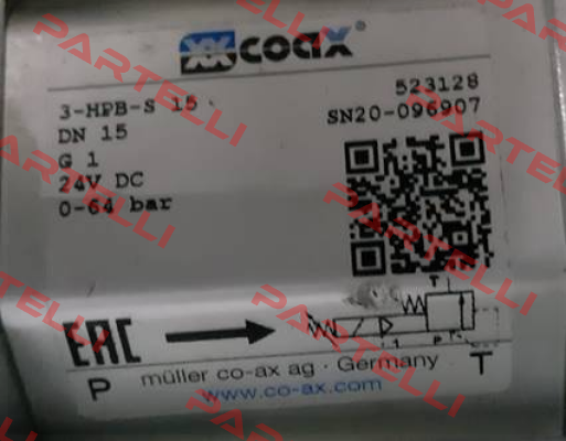 523128 / 3-HPB-S 15 Coax