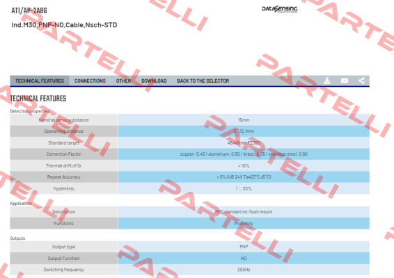 AT1/AP-2A86 Micro Detectors / Diell (now Datasensing)